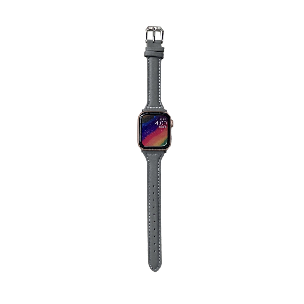 Women Leather Watch Band Compatible with Apple iWatch 7 Series