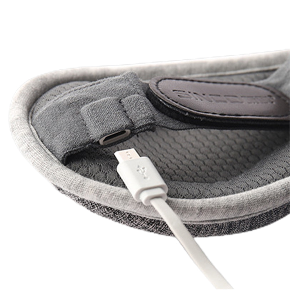 USB Heated Eye Mask Hot Compress Eye Mask Light Blocking Blindfold