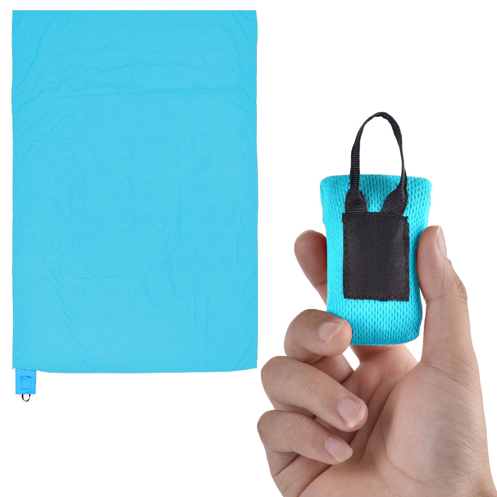 70x110cm Water Resistant Pocket Picnic Mat Camping Beach Blanket