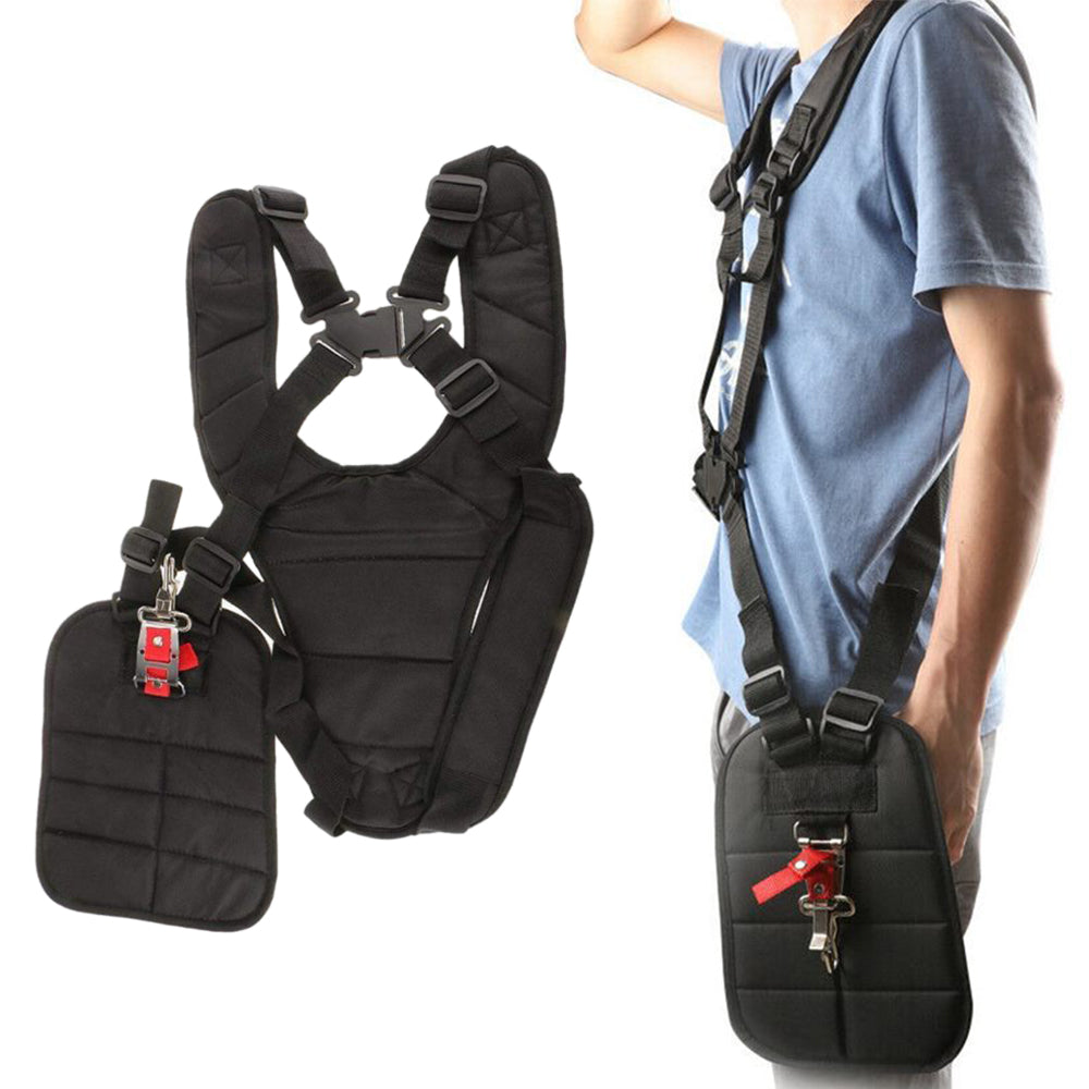 Trimmer Double Shoulder Strap Trimmer Harness for Brush Cutters Trimmers