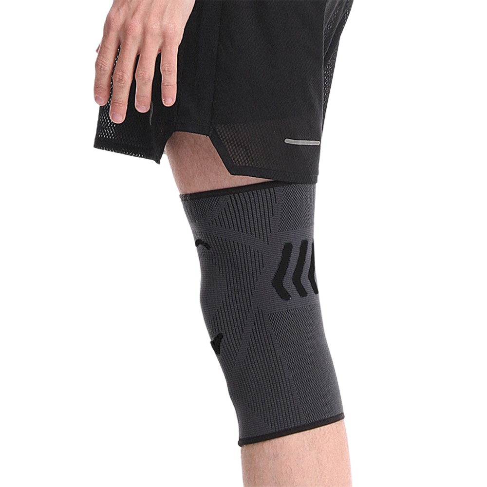 Knee Brace Sport Knee Sleeve Knee Pads-Black