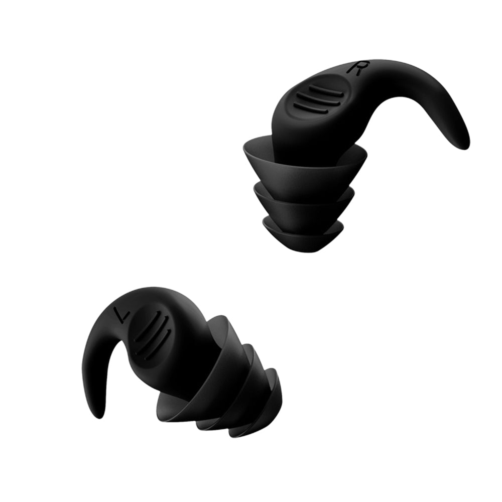 Pair of Reusable Silicone Noise Cancelling Earplugs with Storage Box