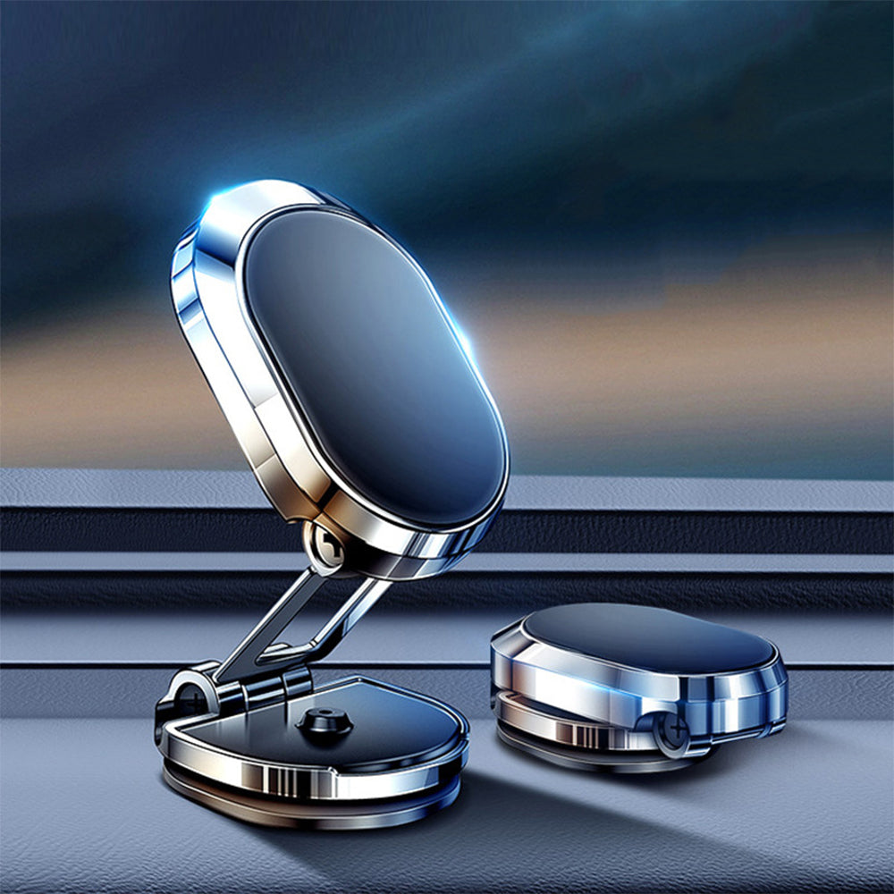 360 Rotating Folding Absorption Iron Car Phone Holder for Universal Phones Car Mount