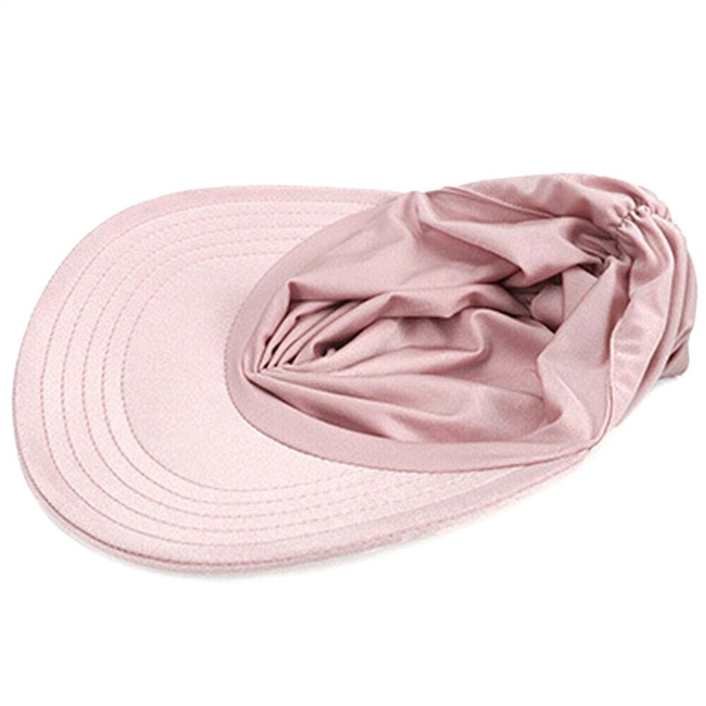Summer Hat Women Sun Visor Sun Hat Anti-ultraviolet Elastic Hollow Top Hat