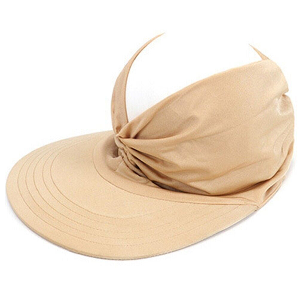 Summer Hat Women Sun Visor Sun Hat Anti-ultraviolet Elastic Hollow Top Hat