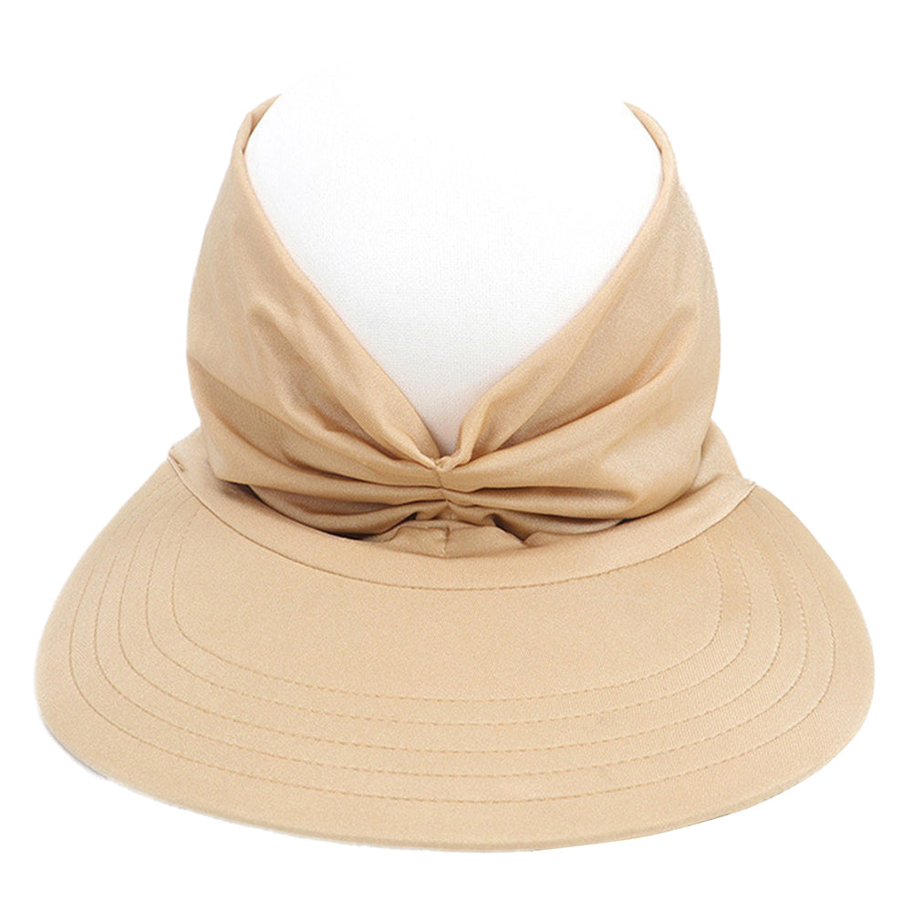 Summer Hat Women Sun Visor Sun Hat Anti-ultraviolet Elastic Hollow Top Hat