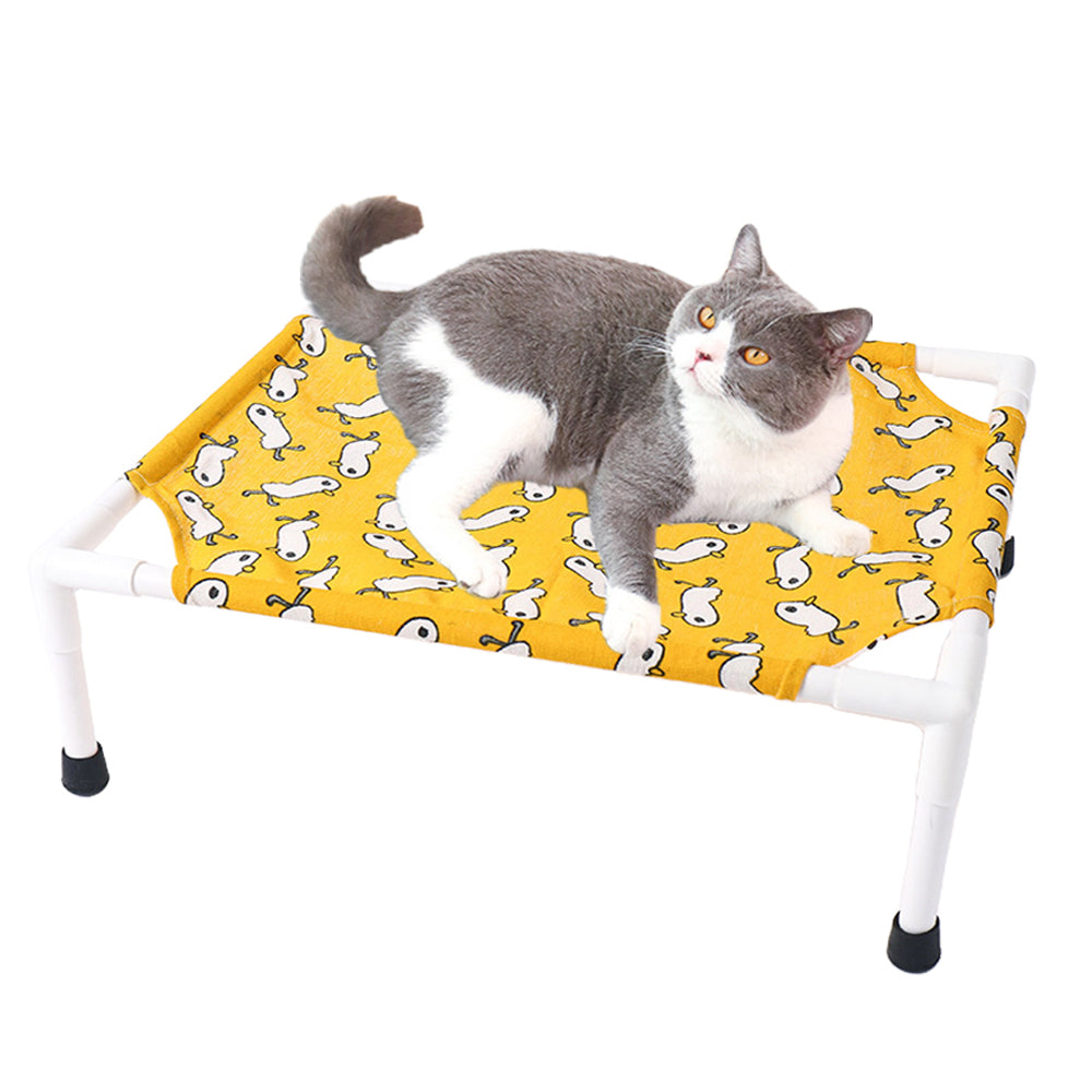 Elevated Dog Bed Pet Cat Portable Raised Dog Cat Durable Raised Pet Beds