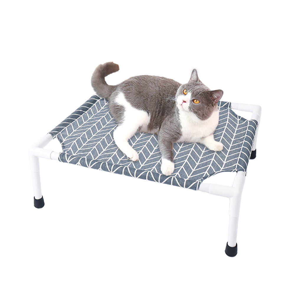 Elevated Dog Bed Pet Cat Portable Raised Dog Cat Durable Raised Pet Beds