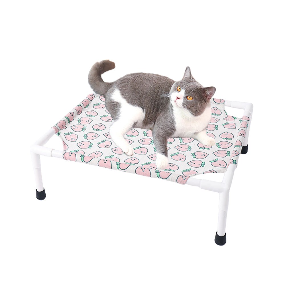 Elevated Dog Bed Pet Cat Portable Raised Dog Cat Durable Raised Pet Beds