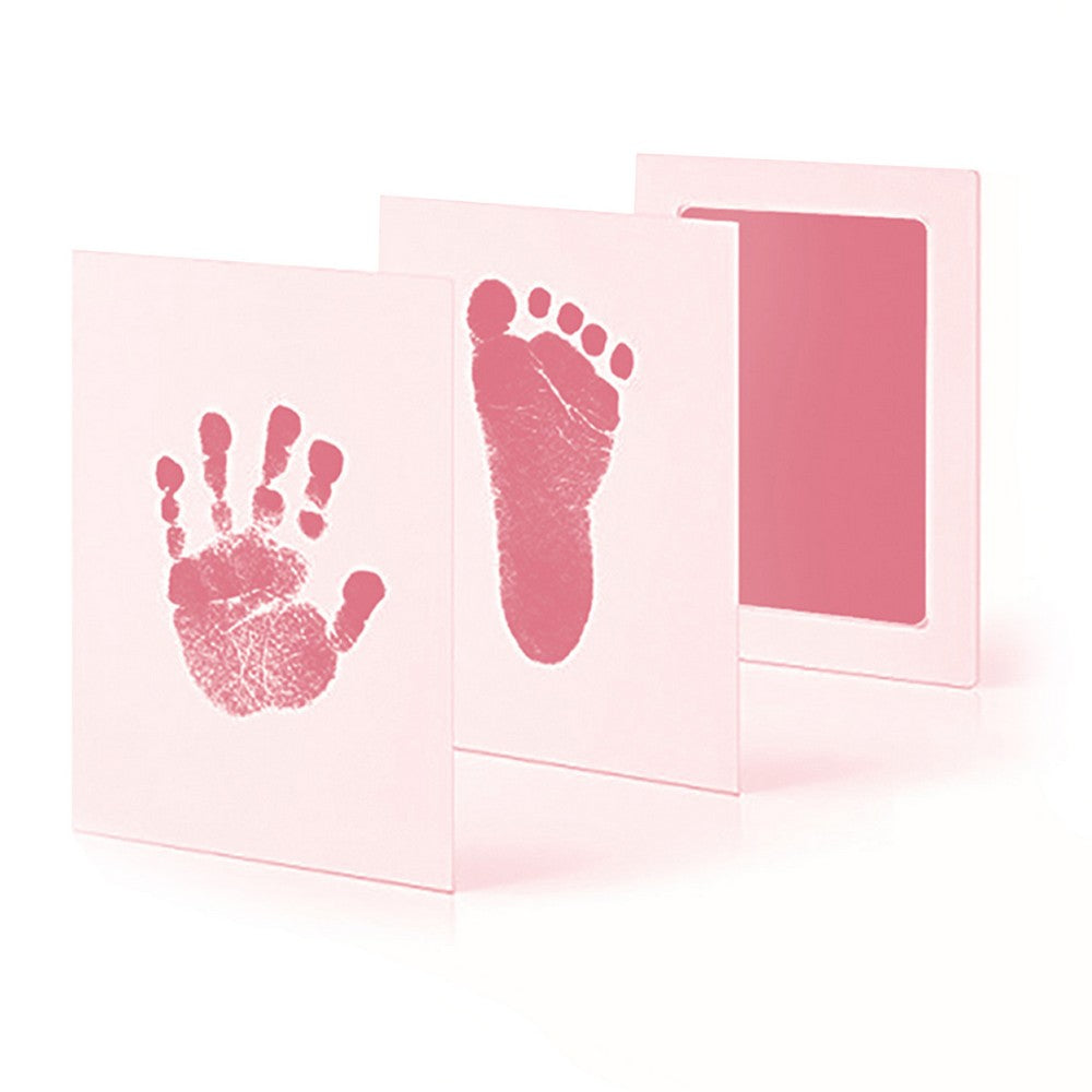Dog Cat Paw Kids Footprint Pads Stamp Inkpad Memorial Souvenir DIY