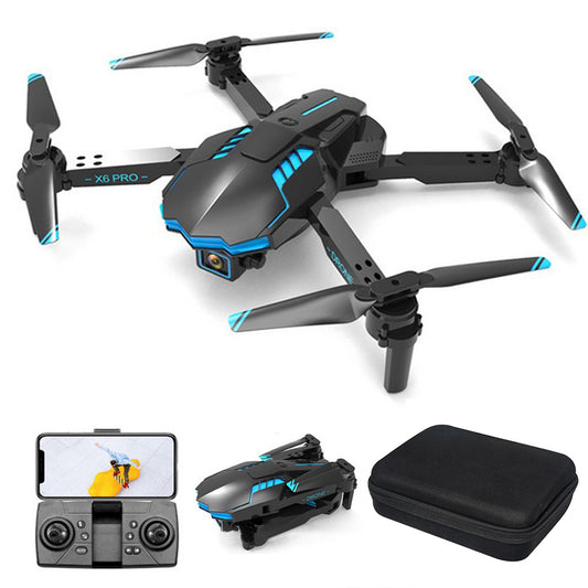 X6pro RC Drone with 4KHD Camera WiFi FPV Drone 2.4Ghz Mini Foldable Quadcopter
