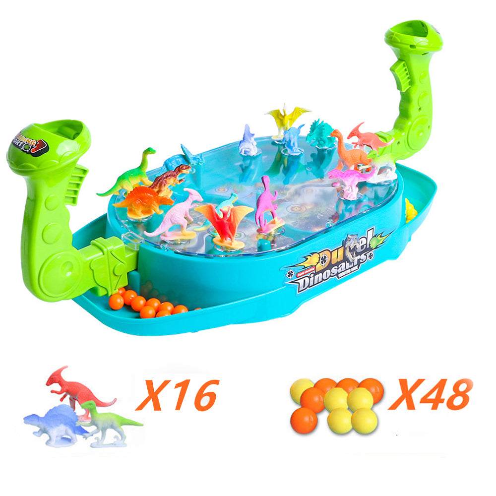 2-Player Dinosaur Toys Board Games Dinosaur Shooting Games