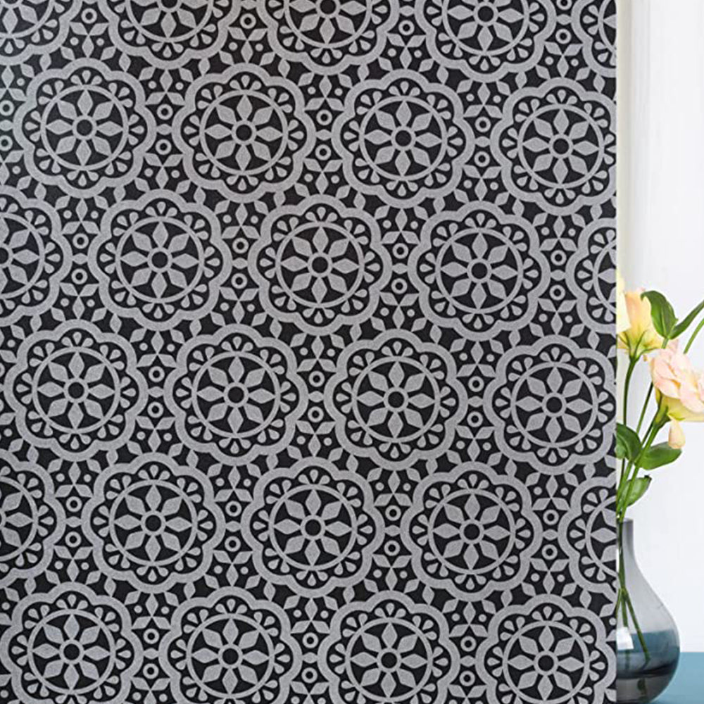 200x45cm Total Blackout Frosted Window Privacy Film-Style 2