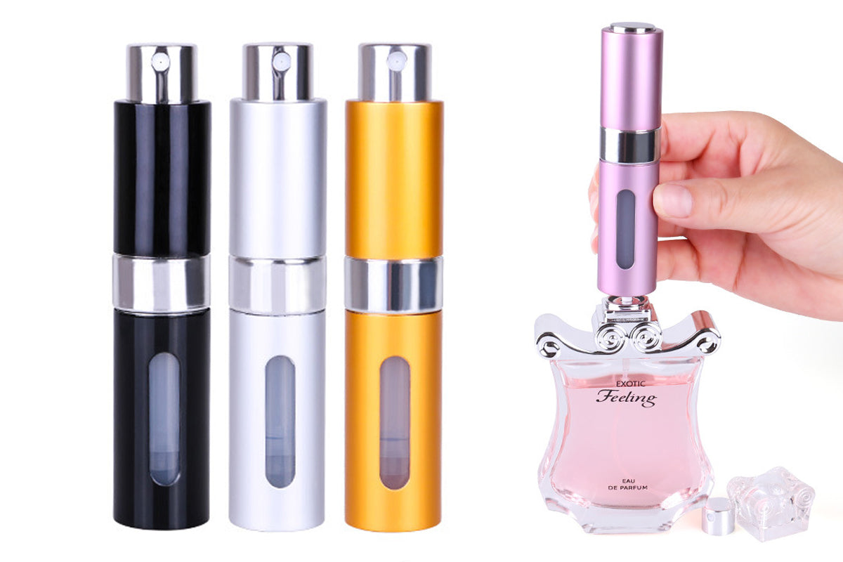 2Pcs Refillable Perfume Atomisers Random Color