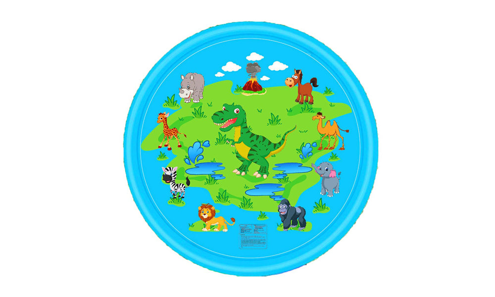 Summer Water Spray Pad Sprinkle Splash Playing Mat for Kid and Pet