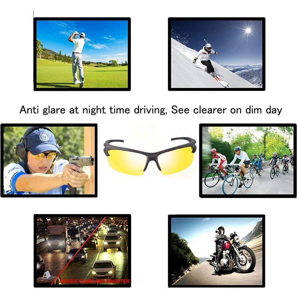 2Pcs Car Night Vision Glasses for Men and Women