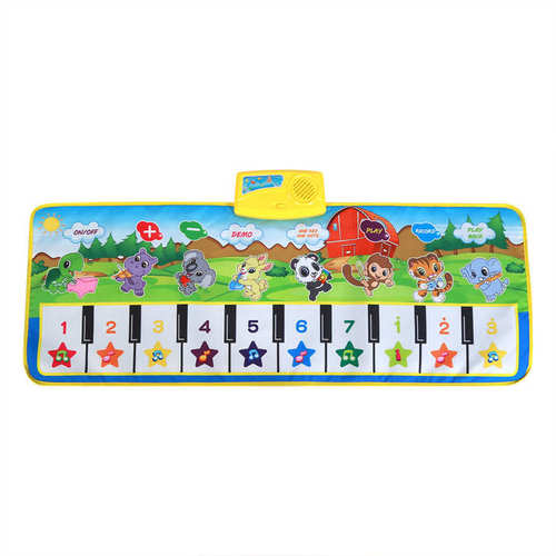 Kids Musical Mat Kids Piano Keyboard Mat Early Education Touch Play Toy
