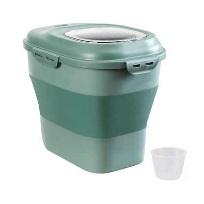 Collapsible Dog Pet Food Storage Container
