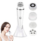 4-in-1 Electric Powered Facial Cleansing Brush Set for Skin Care and Beauty
