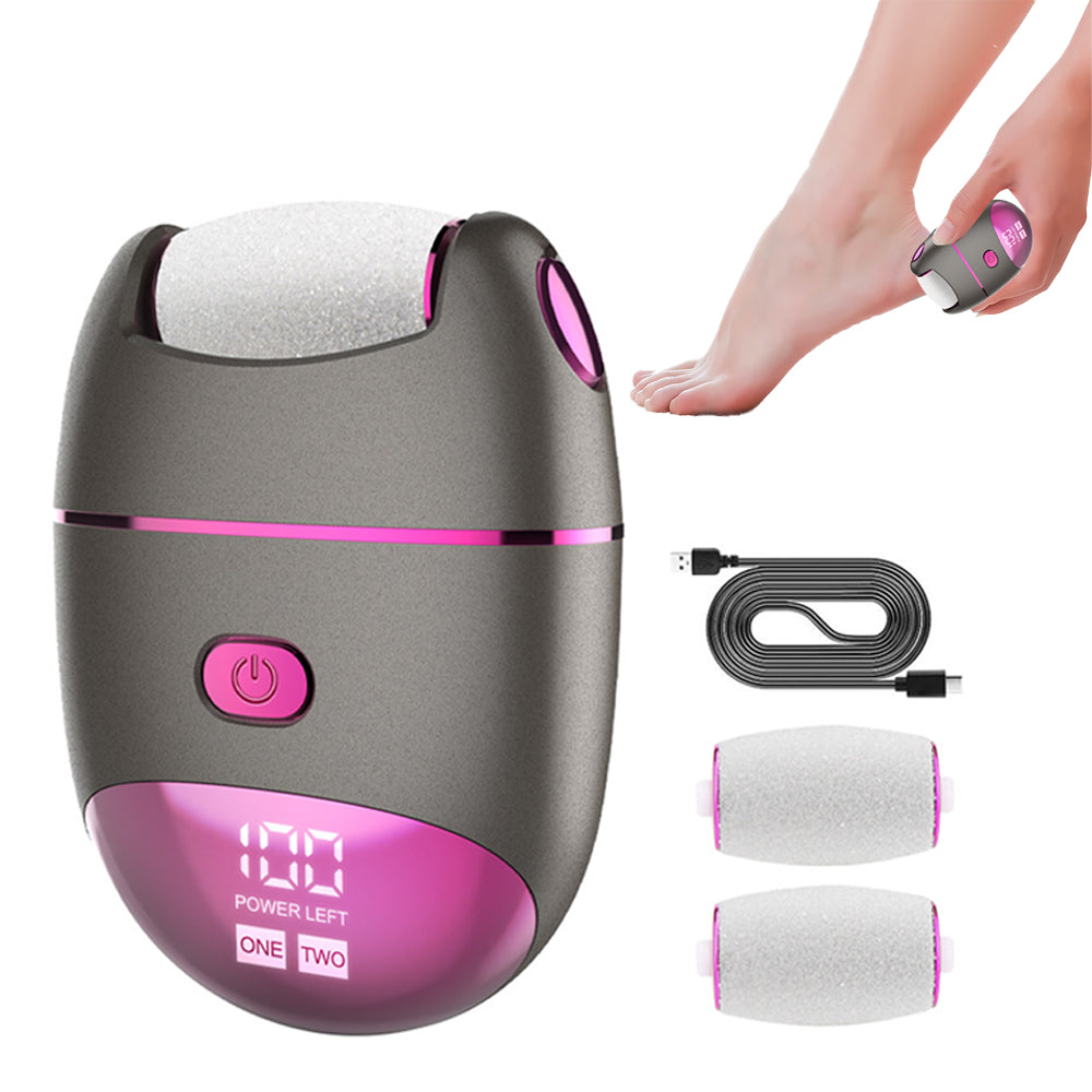 Electric Callus Remover Foot Sander Rough Feet Rechargeable Dead Skin Tools Kit
