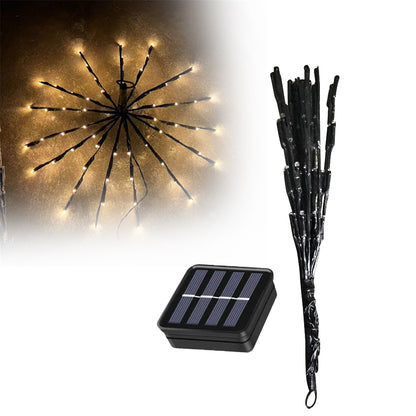 Lighted Branches Hanging Solar Twig Lights Starburst Solar LED Light