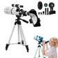 Astronomical Telescope with Tripod Portable Telescope for Lunar Viewing