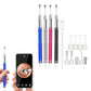 Ear Wax Removal Endoscope Earwax Remover Tool Ear Camera Ear Otoscope with 6 LED Lights