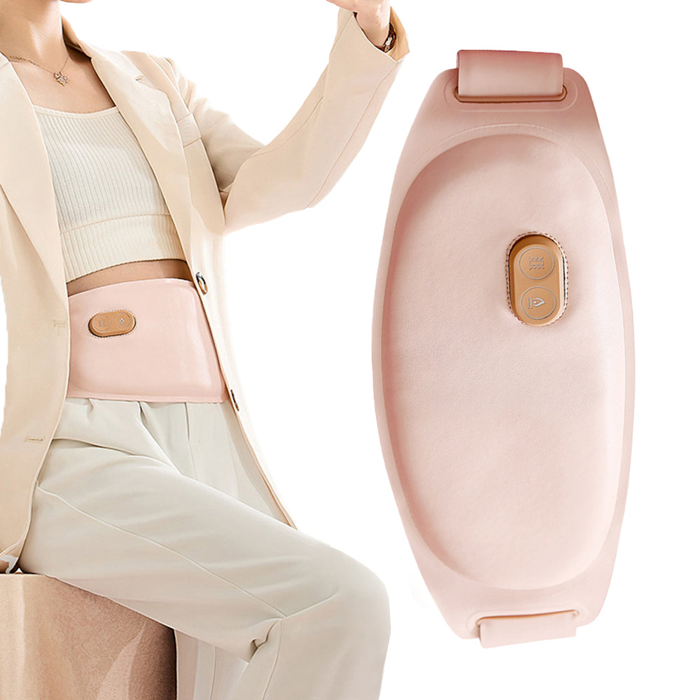 Portable Period Relief Heating Pad Cordless Electric Heated Waist Belt