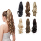 Natural Thick Clip-In Style Long Curly Ponytail Hair Extensions
