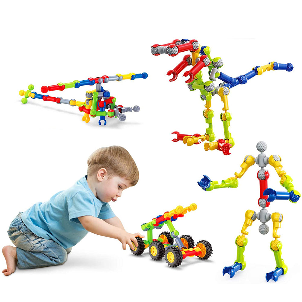 70Pcs Skeleton Building Blocks Toys for Kids