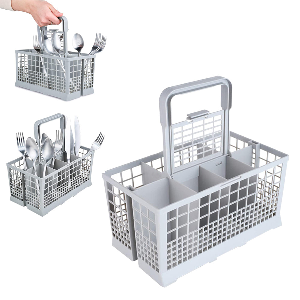 Universal Dishwasher Cutlery Storage Basket with Handle