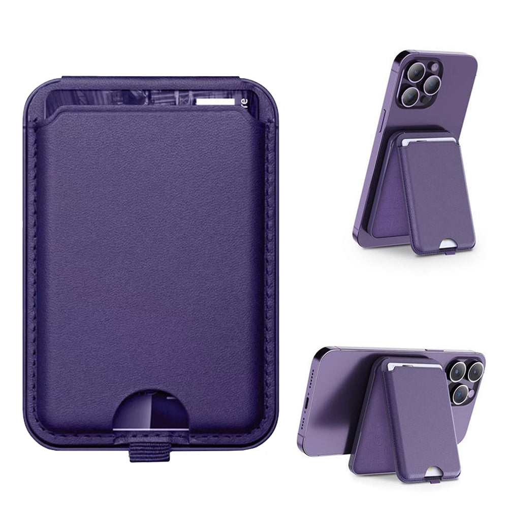 Phone Wallet with Adjustable Stand for iPhone 15/14/13 Series