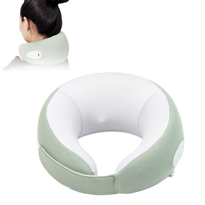 Travel U Shaped Neck Pillow Neck Massager Electric Cordless Neck Support Pillow