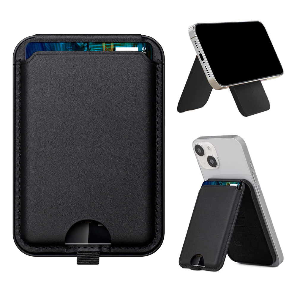 Phone Wallet with Adjustable Stand for iPhone 15/14/13 Series