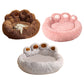 Cute Paw Shape Pet Soft Bed Cat Dog