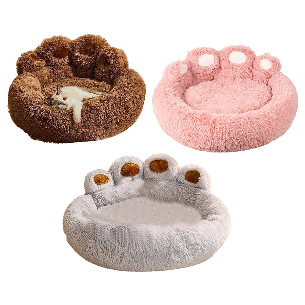 Cute Paw Shape Pet Soft Bed Cat Dog