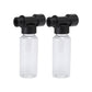 2Pcs 50mL Tee Bubble Bottle High-Pressure Power Car Washer Spray Nozzle Gun Bottle Accessory