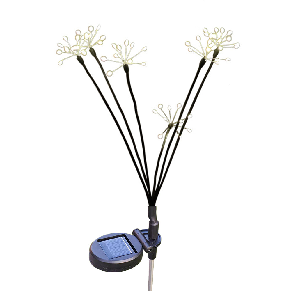 Solar Powered Twinkling Firework Outdoor Light