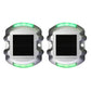 2Pcs Solar LED Pathway Driveway Ground Light