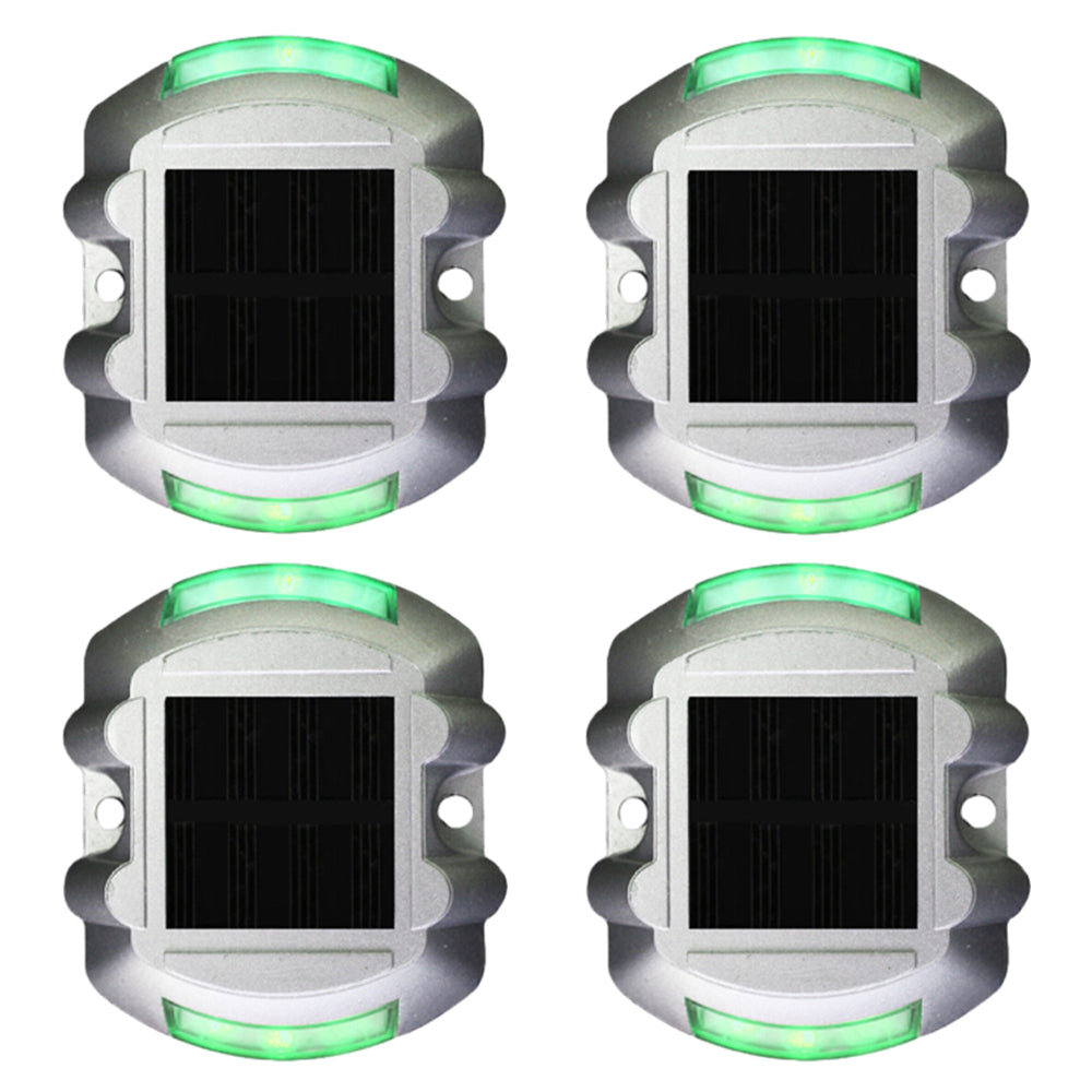 4Pcs Solar LED Pathway Driveway Ground Light