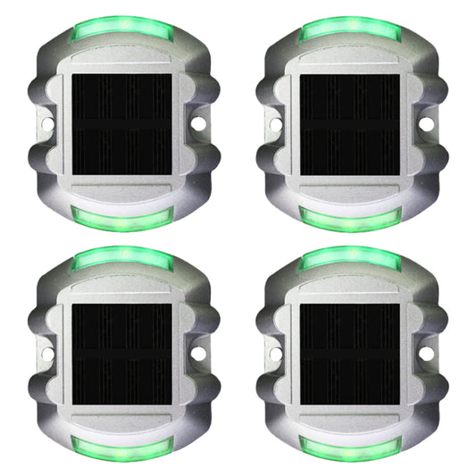 4Pcs Solar LED Pathway Driveway Ground Light
