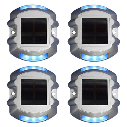 4Pcs Solar LED Pathway Driveway Ground Light