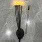 4Pcs Solar Powered Twinkling Firework Outdoor Light