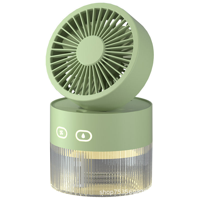Portable USB Cooling Spray Air Humidifier Fan