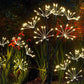Solar Powered Twinkling Firework Outdoor Light