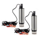 2Pcs 12V Stainless Steel Diesel Fuel Transfer Pump with Filter