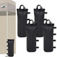 4Pcs Weight Sandbags for Canopy Tent Outdoor Anchor Kit Tent Bag Weights