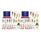Fishing Advent Calendar 24 Days Christmas Countdown Fishing Lure Tackle Set