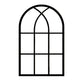Self-adhesive Rectangular Acrylic Wall Mirror Window Sticker Decals-Arched