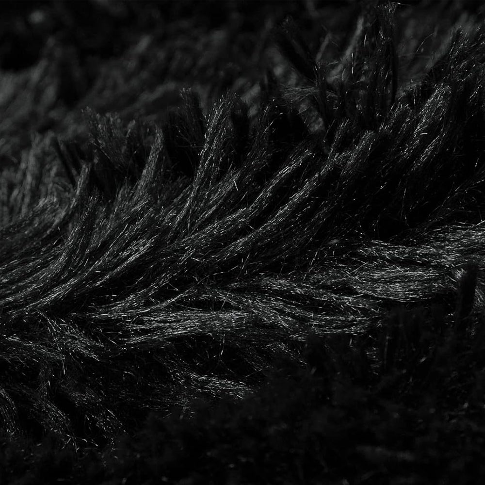 Solid Double-Sided Fuzzy Shaggy Blanket